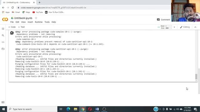 CUDA on google colab Assignment 04 Parallel and Distributed computing CST_17_028 смотреть онлайн