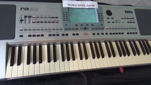 Korg PA 50 synth performing Jungle Music Style смотреть онлайн