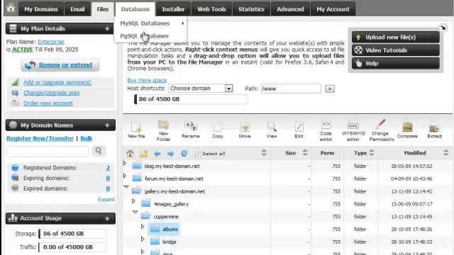 Website Hosting Control Panel смотреть онлайн