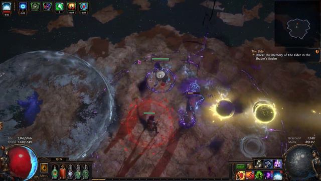 PoE 3.19 - Shaper - Occultist Hexblast Crit смотреть онлайн