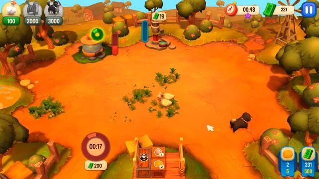 Весёлая ферма. Возвращение (Farm Frenzy. Refreshed) (Игровой процесс,Русский)