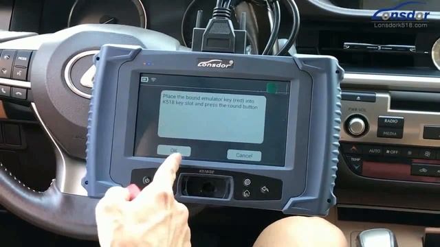 Step2:Lexus ES200 All Key Lost by Lonsdor K518(Making Emulator)--Lonsdork518.com смотреть онлайн