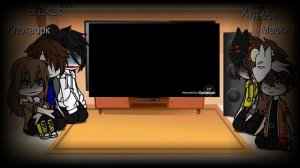 Реакция крипипасты на страшилку считалочка!