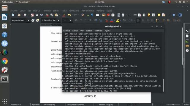 Como Instalar Java 8 Para ubuntu смотреть онлайн