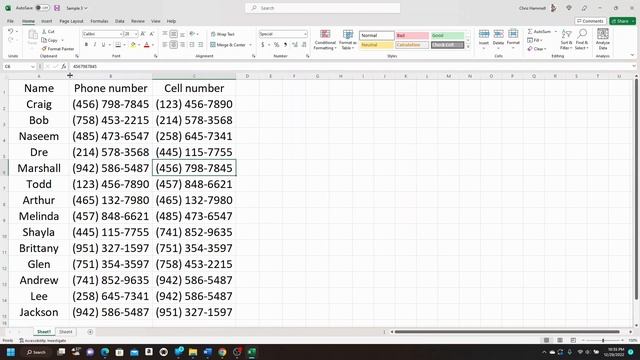 Excel Tutorial: How do I hide columns or rows without deleting them? смотреть онлайн