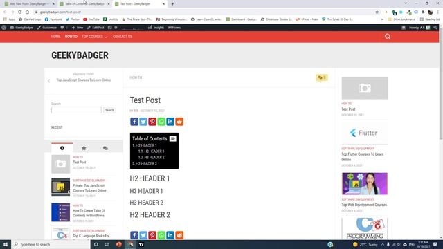 How To Create Table Of Contents In WordPress смотреть онлайн