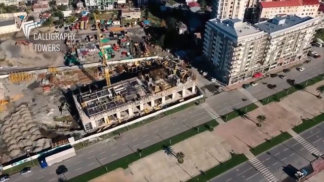 ??☀ Project ''Calligraphy Towers'' Batumi-Georgia/Проект ''Kалиграфи Тауерс'' Батуми-Грузия смотреть онлайн