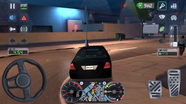 Drive Mafia Car In Night Mood /Crazy Uber Driving ?/Gameplay смотреть онлайн