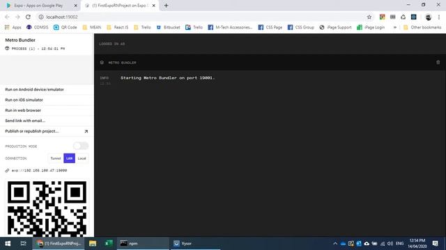 React Native - Creating First App Using Expo CLI смотреть онлайн