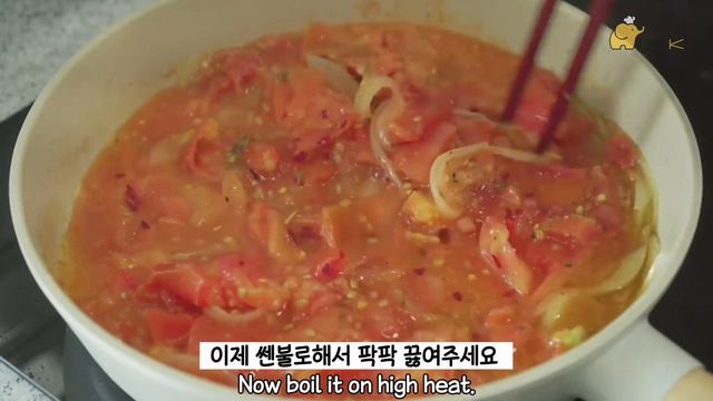 토마토 파스타 만들기，생토마토로 만든 건강한 레시피 смотреть онлайн