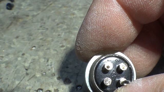 MJ-333 ремонт разъёма тангенты. смотреть онлайн