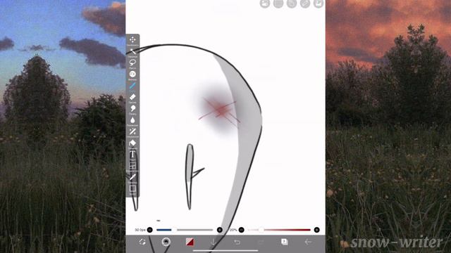 РИСУЕМ СИНЯКИ В IbisPaint | Draw Bruises With IbisPaint