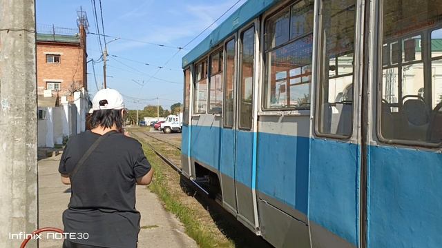 Коломенский Кремль, улица Октябрьской Революции, улица Гранатная, Коломенские трамваи... смотреть онлайн