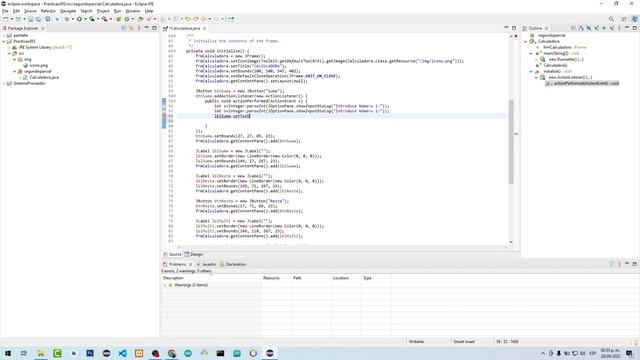 ✅ Ejercicio 01 Calculadora básica en Eclipse con Java JButton JLabel JOptionPane смотреть онлайн