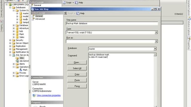 Creating Jobs Pt 1 Lesson 10.4 смотреть онлайн