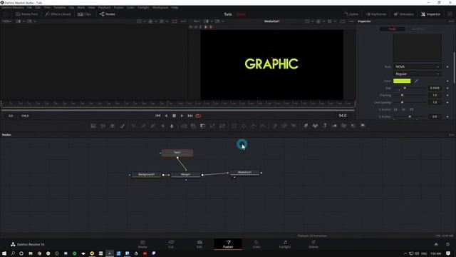 How To Make A Transparent Background In Fusion - DaVinci Resolve 16 Beginner Tutorial смотреть онлайн