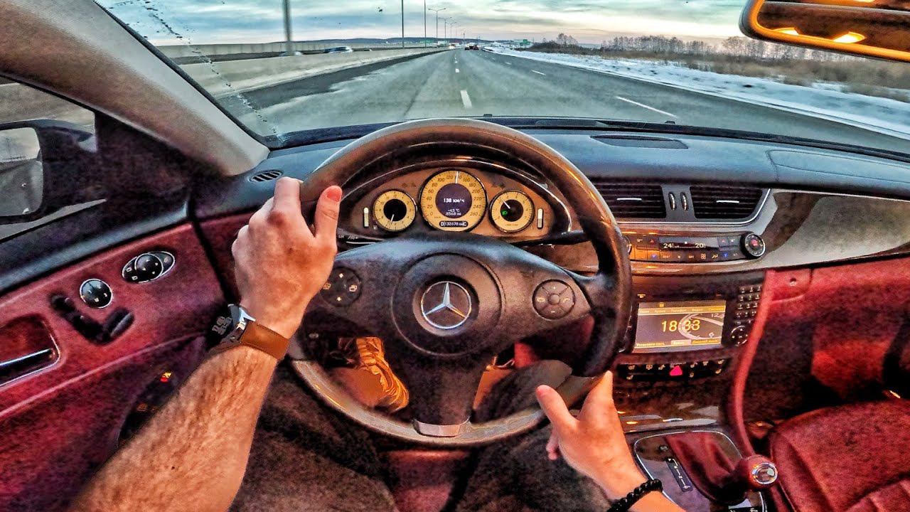 2008 Mercedes-Benz CLS 500 V8 5.5L - ТЕСТ-ДРАЙВ ОТ ПЕРВОГО ЛИЦА смотреть онлайн