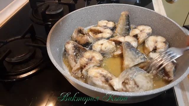 ?Жаренная Скумбрия с Луком?Как Вкусно Приготовить Скумбрию?Mackerel with fried onions? Мокрель смотреть онлайн