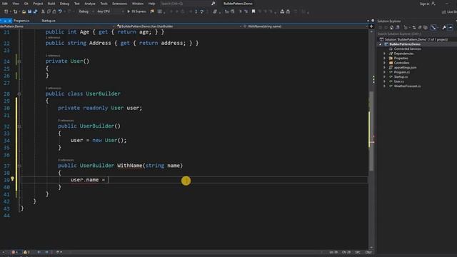 Builder Design Pattern (An Introduction for .NET Developers [.NET 5 and C#]) смотреть онлайн