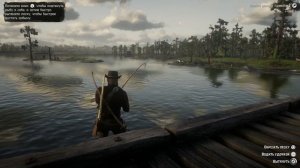 ЛЕГЕНДАРНЫЙ ОЗЕРНЫЙ ОСЕТР - рыбалка в RDR 2