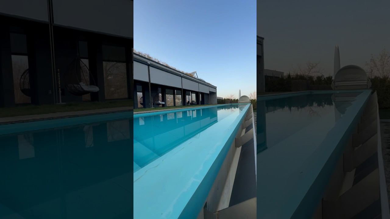 Каким должен быть бассейн на примере дома от GK archstudio смотреть онлайн