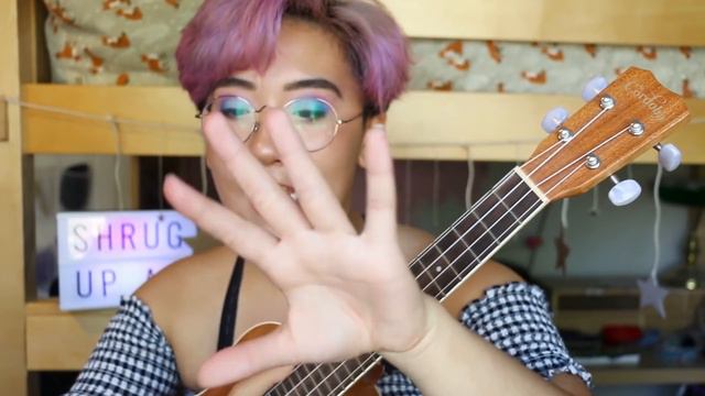 Hug all ur friends - cavetown // Ukulele Tutorial!! (+ instrumental) смотреть онлайн