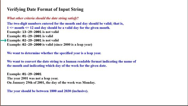 Python: Date String Verification - Part 1 смотреть онлайн