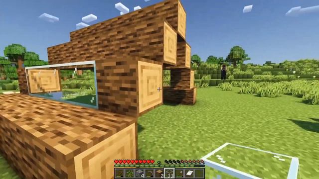 WILD SURVIVAL with FRIENDS #1 - Getting Started and Building a BASE / Minecraft 1.19 смотреть онлайн