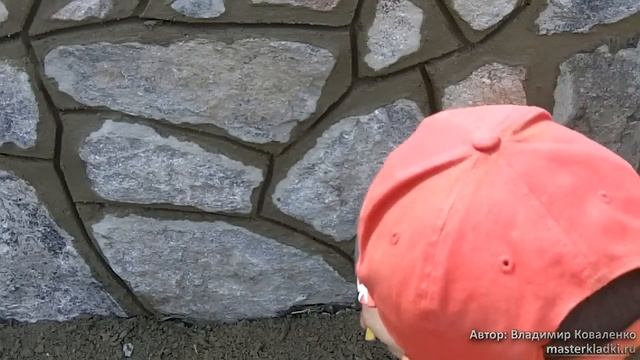 Кладка бутового камня.Расшивка швов. смотреть онлайн