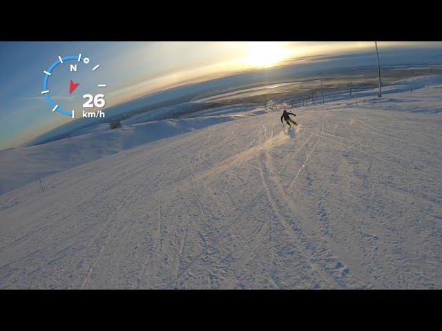 BIGWOOD / Большой Вудъявр / Южный склон / Трасса 1 /