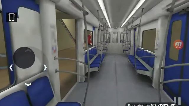 Перегон Subway Simulator метро от Речного Вокзала до другой станции смотреть онлайн