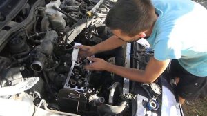 сборка гбц и  ремонт двигателя ДЕУ Эсперо пробило прокладку гбц дома своими руками часть .2