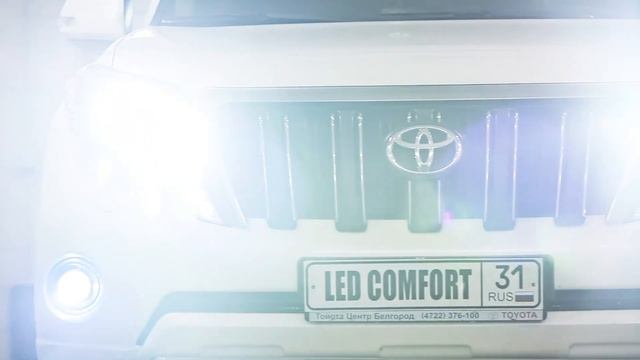 Land Cruiser Prado 150. Тюнинг оптики . Тюнинг Land Cruiser Prado 150 смотреть онлайн