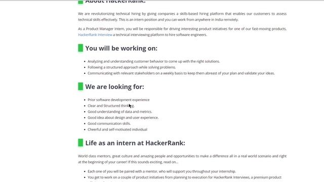 Hackerrank Internship Drive 2021 | HIRING Interns in INDIA | Work From Home | Apply Now смотреть онлайн