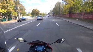 Покатухи на мотоцикле VOGE 300rr