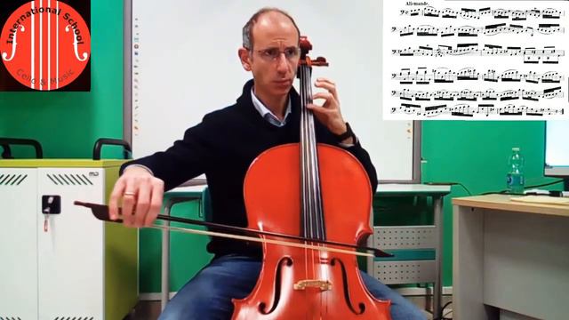 ALLEMANDE FROM III CELLOSUITE BWV 1009 BY BACH. CMIS CELLO SCHOOL PierPaolo Maccarrone +39349446064 смотреть онлайн