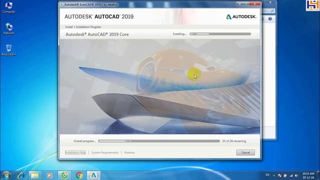 cách cài đặt autocad 2019 (how to install autocad 2019) смотреть онлайн