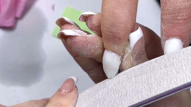 Клиентка пришла с обрубками?ВЫКЛАДНОЙ ФРЕНЧ И КАМНИ ? смотреть онлайн