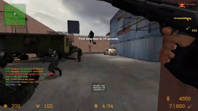 Counter-Strike Source Zombie Survival 2022 zm_lila_panic 371 смотреть онлайн