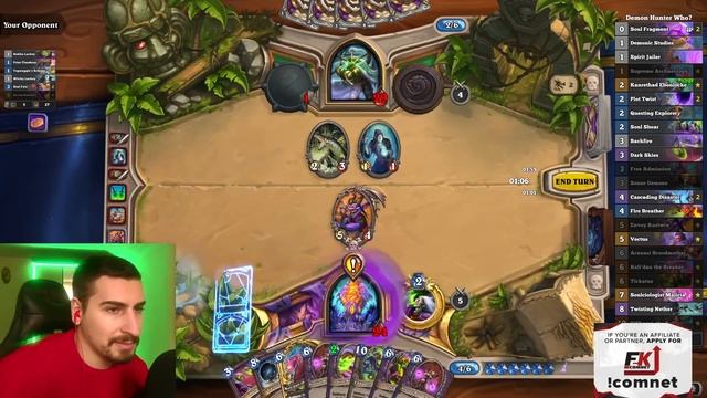 Best Warlock Card! Envoy Rustwix Is Awesome And I Love It! Infinite Primes Warlock | Hearthstone смотреть онлайн