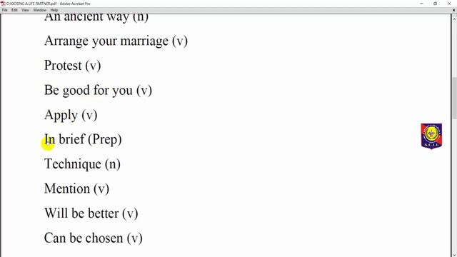 Writing A paragraph 32 |Choosing A Life Partner | Channel Foreign Languages смотреть онлайн