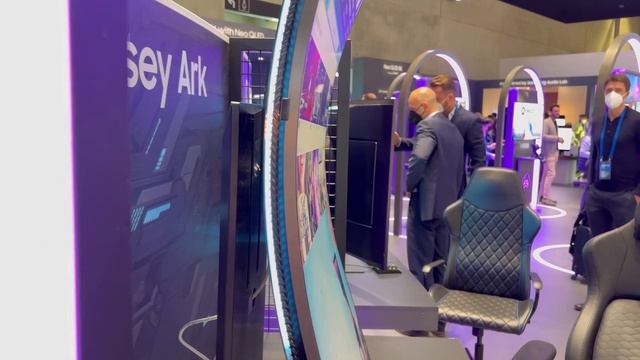 #IFA2022 Samsung Odyssey Ark Monitor | مانیتور 55 اینچ سامسونگ ادیسی آرک смотреть онлайн