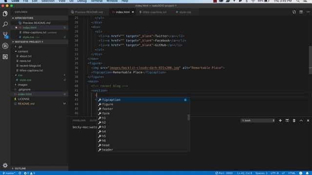 Project 1 HTML смотреть онлайн
