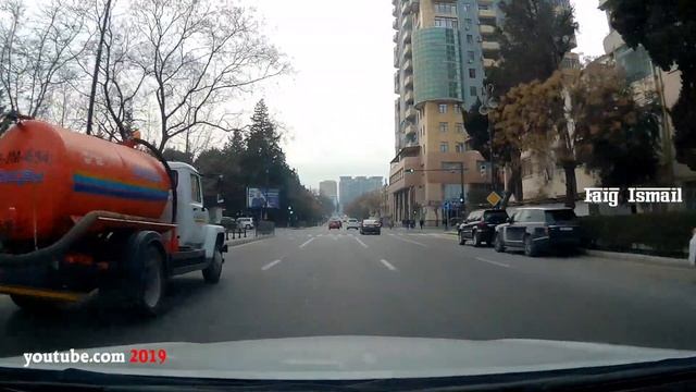 Баку улица Джейхуна Гаджибейли (Фабрициуса) и дальше по родному городу смотреть онлайн