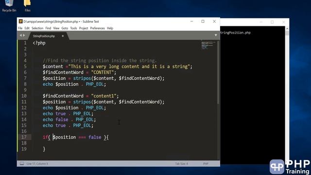 strpos() - what is strpos() in php? смотреть онлайн