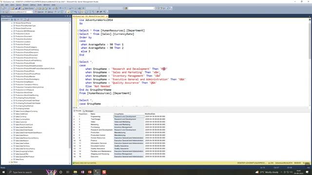 SQL Basics - Case Statement смотреть онлайн