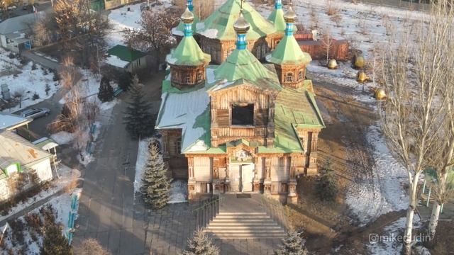 Cвято-троицкая церковь, город Каракол смотреть онлайн