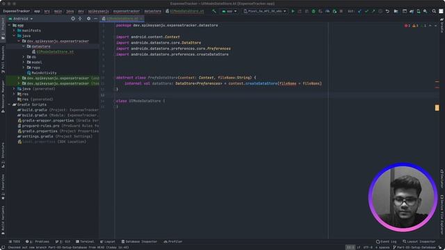 Setup Room Database, Datastore & Architecture - MVVM Expense Tracker App - 03 смотреть онлайн