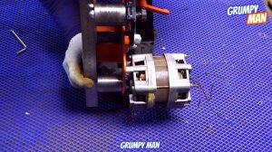 Надоело снимать болгарку с гриндера❗Решил поставить двигатель от стиральной машины