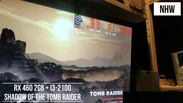 Test FPS: Shadow of the Tomb Raider (Original Sound) [lga 1155 i3-2100 + rx 460 2Gb] Live Video смотреть онлайн